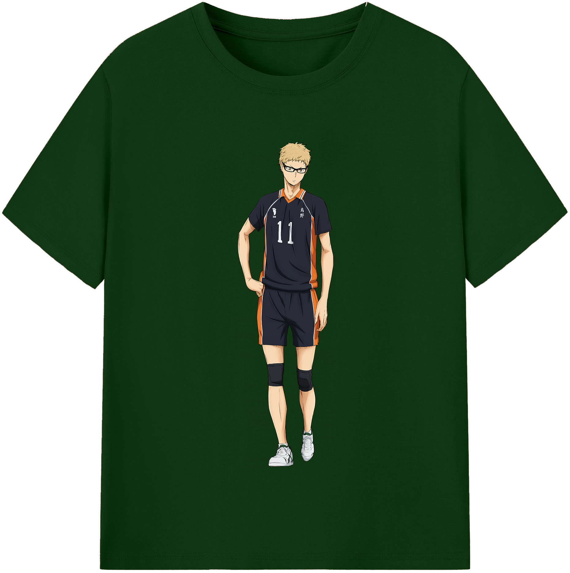 （画像用） ハイキュー!! Haikyu!! 綿100％半袖Tシャツ（フロントプリント）